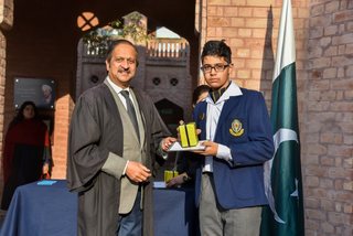 Prep Urdu and Mathematics Quiz Commutation Prizes in Morning Assembly