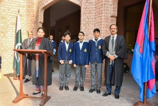 Prep Urdu and Mathematics Quiz Commutation Prizes in Morning Assembly