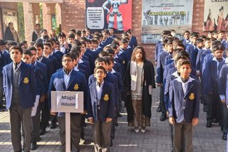 Prep Urdu and Mathematics Quiz Commutation Prizes in Morning Assembly