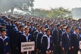 Prep Urdu and Mathematics Quiz Commutation Prizes in Morning Assembly