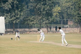 U 16 Cricketers strong win over Angels College, Faisalabad