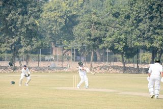 U 16 Cricketers strong win over Angels College, Faisalabad