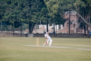 U 16 Cricketers strong win over Angels College, Faisalabad