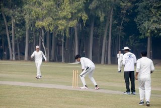 U 16 Cricketers strong win over Angels College, Faisalabad