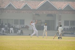 U 16 Cricketers strong win over Angels College, Faisalabad