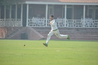 Punjab College narrow victory over Ist XI. 186 for 5 defeated 9 for 173. 30 Over Match played on MCG.