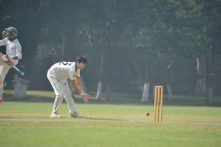 Punjab College narrow victory over Ist XI. 186 for 5 defeated 9 for 173. 30 Over Match played on MCG.
