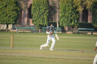 Punjab College narrow victory over Ist XI. 186 for 5 defeated 9 for 173. 30 Over Match played on MCG.