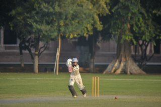 Punjab College narrow victory over Ist XI. 186 for 5 defeated 9 for 173. 30 Over Match played on MCG.