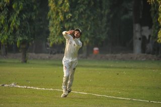 Punjab College narrow victory over Ist XI. 186 for 5 defeated 9 for 173. 30 Over Match played on MCG.
