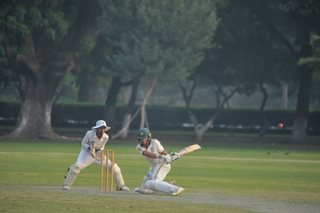 Punjab College narrow victory over Ist XI. 186 for 5 defeated 9 for 173. 30 Over Match played on MCG.