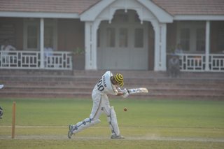 Punjab College narrow victory over Ist XI. 186 for 5 defeated 9 for 173. 30 Over Match played on MCG.