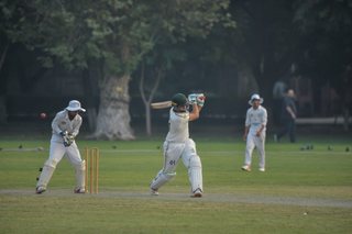 Punjab College narrow victory over Ist XI. 186 for 5 defeated 9 for 173. 30 Over Match played on MCG.