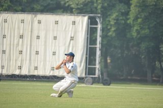 Punjab College narrow victory over Ist XI. 186 for 5 defeated 9 for 173. 30 Over Match played on MCG.