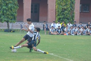 Inter House Soccer Competition (Juniors) Semi Final Senior School