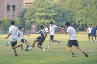 Inter House Soccer Competition (Juniors) Semi Final Senior School