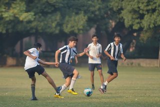 Inter House Soccer Competition (Juniors) Semi Final Senior School