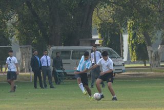 Inter House Soccer Competition (Juniors) Semi Final Senior School