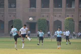 Inter House Soccer Competition (Juniors) Semi Final Senior School