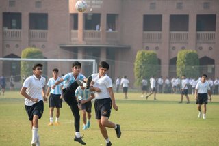 Inter House Soccer Competition (Juniors) Semi Final Senior School