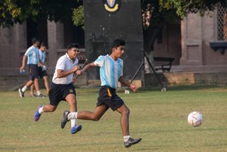 Inter House Soccer Competition (Juniors) Semi Final Senior School