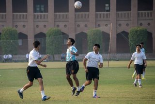 Inter House Soccer Competition (Juniors) Semi Final Senior School