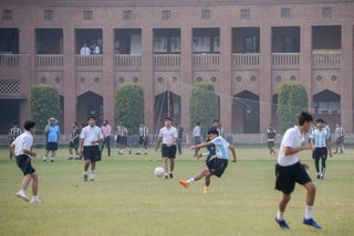Inter House Soccer Competition (Juniors) Semi Final Senior School