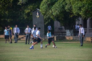 Inter House Soccer Competition (Juniors) Semi Final Senior School
