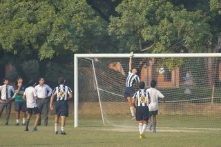 Inter House Soccer Competition (Juniors) Semi Final Senior School