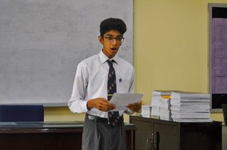 Senior School Inter-House English Interpretive Reading Competition (Juniors)