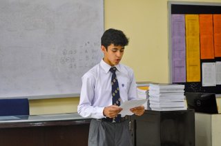 Senior School Inter-House English Interpretive Reading Competition (Juniors)
