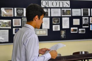 Senior School Inter-House English Interpretive Reading Competition (Juniors)