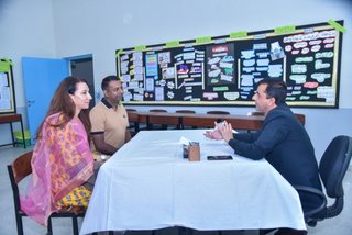 Very Successful and Enjoyable Teacher-Parent and Student Meetings
