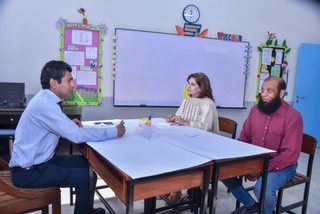 Very Successful and Enjoyable Teacher-Parent and Student Meetings