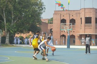 Aitchison Ist Basketball Triumph Over Lawrence College