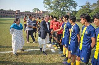 Aitchison and Lawrence College Draw Soccer Nil All