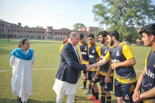 Aitchison and Lawrence College Draw Soccer Nil All