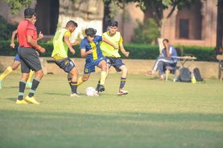 Aitchison and Lawrence College Draw Soccer Nil All