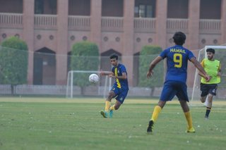Aitchison and Lawrence College Draw Soccer Nil All