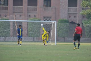 Aitchison and Lawrence College Draw Soccer Nil All