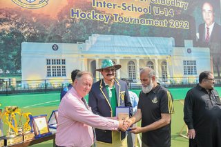 Ghulam Rasool Chaudhry Inter School U/14 Hockey Tournament Final