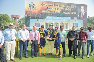 Ghulam Rasool Chaudhry Inter School U/14 Hockey Tournament Final