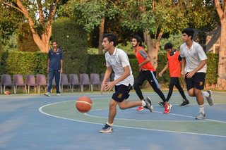 Basketball Practice Match Senior School - Aitchison College vs FC College