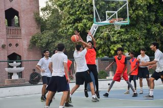 Basketball Practice Match Senior School - Aitchison College vs FC College