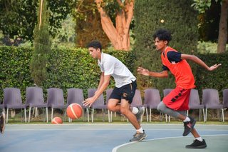 Basketball Practice Match Senior School - Aitchison College vs FC College