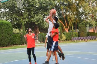 Basketball Practice Match Senior School - Aitchison College vs FC College