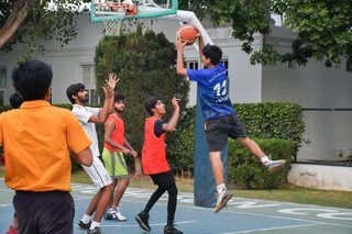 Basketball Practice Match Senior School - Aitchison College vs FC College
