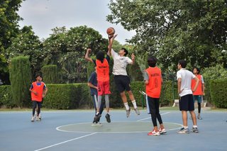 Basketball Practice Match Senior School - Aitchison College vs FC College