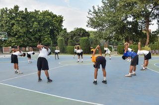 Basketball Practice Match Senior School - Aitchison College vs FC College