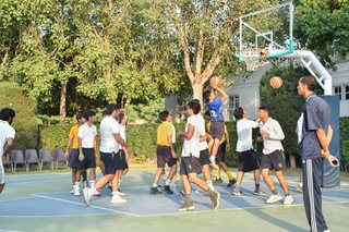 Basketball Practice Match Senior School - Aitchison College vs FC College